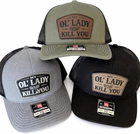 My Ol Lady Will Kill You Richardson 112 Men's hat in Kuwait