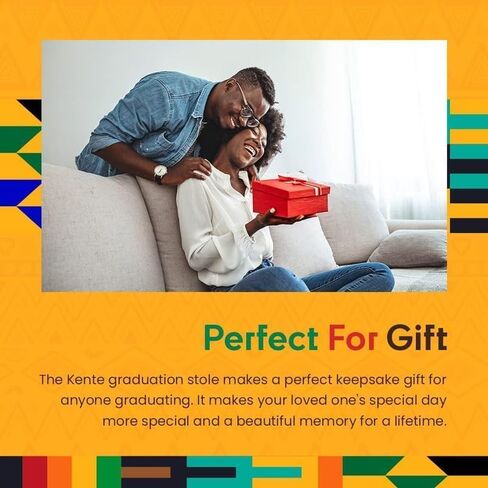 Kwabla's Black Grads Matter Stole 2026 | Kente Graduation Stole 2026 | Kente Stole Class of 2026 in Kuwait