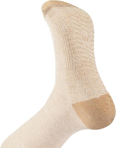 Wellow Wide Calf Compression Socks for Men & Women, Made with Viscose from Bamboo, Nurses & Pregnancy Support, Relieves Swelling, Knee High in Kuwait