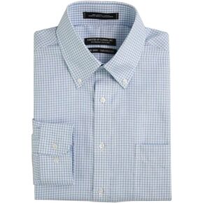 Forsyth of Canada Tailored Fit Non-Iron Long Sleeve Dress Shirt in Saudi Arabia