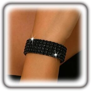 Sparkly Rhinestone Bracelet for Women Bling Crystal Elastic Cuff Bracelets Multilayer Stretch Bracelets Aesthetic Prom Jewelry Wedding Accessories in Saudi Arabia