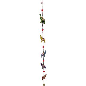 Indian Traditional Five Elephant Hanging Layer Door Hanging, Wall Hanging, Decorative Hanging Layer in Saudi Arabia