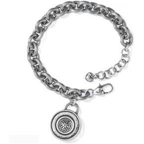 Brighton Ferrara Disc Silver Bracelet STYLE JF8780, Regular in Saudi Arabia