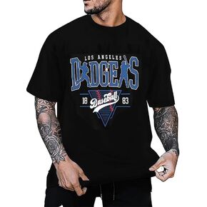 Baseball Shirts for Men Game Day Baseball Fan T-Shirt Baseball Graphic Tee Casual Baseball Team Short Sleeve Tops in Saudi Arabia