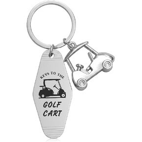 Golf Cart Keychain Keys to the Golf-Cart Retro Metal Carts Golf Keychain Accessories Mens Golfs Gifts Perfect Souvenir for Unisex Players and Fans in Saudi Arabia