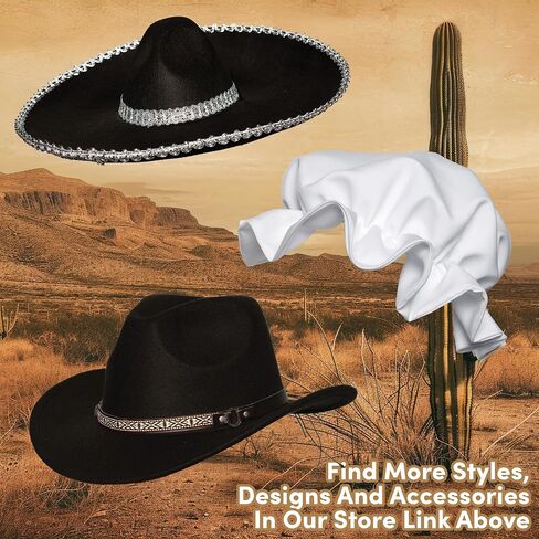UnderWRAPS Sombrero مع إكسسوار زي للبالغين بزخرفة معدنية ذهبية in Kuwait