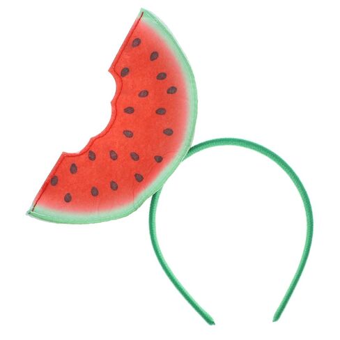 عصابة رأس على شكل البطيخ من توياندونا - عصابة رأس صيفية أنيقة على شكل فاكهة استوائية وطوق شعر على شكل فاكهة البطيخ للنساء والفتيات هدايا الحفلات in Kuwait
