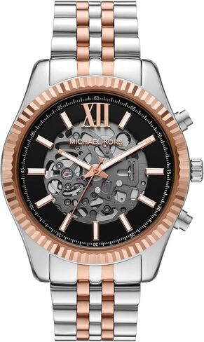 Michael Kors Men's Lexington Automatic Two-Tone Stainless Steel Watch (Model: MK9266) in Kuwait