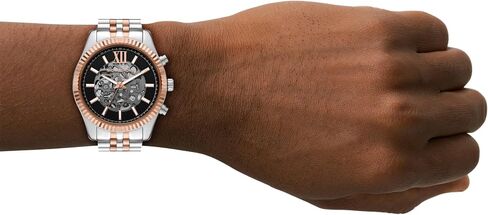 Michael Kors Men's Lexington Automatic Two-Tone Stainless Steel Watch (Model: MK9266) in Kuwait