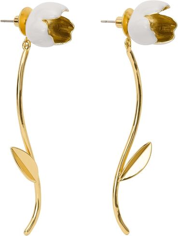 kate spade new york Golden Bloom Drop Earrings in Kuwait