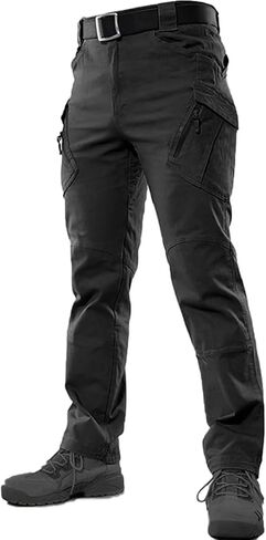 Work Pants for Men Utility Cargo Pants Lightweight Workwear Tactical Pants with Zipper Pockets in Saudi Arabia