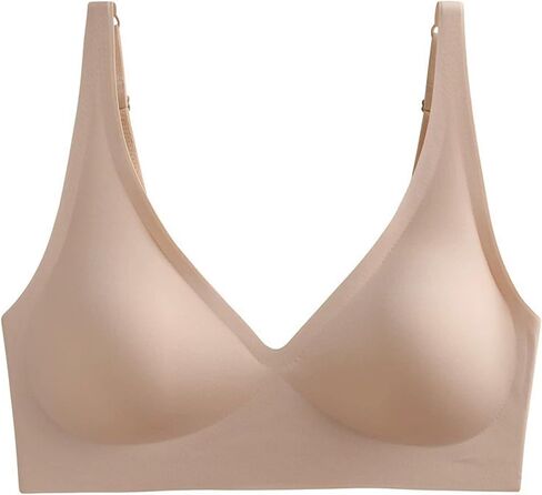 Traceless Bra Women's Non-Underwire Small Push-up Bra Retraction Cup Adjustable Bra in Saudi Arabia