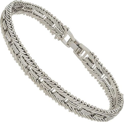 LIFETIME JEWELRY 9.5mm Designer Mesh Ladies Bracelet 24k Gold Plated for Women in Kuwait