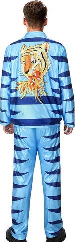 Phil Weston Costume Football Coach Blue Tigers Jacket Kick and Scream Tracksuit Soccer Sportswear Training in Saudi Arabia