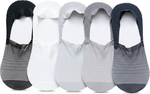 Silk No-Show Socks Ultra Low Cut Breathable-Invisible Ice Silk Shoe Liners for Men Women with Non-Slip Silicone Grips, Ultra-Thin & Moisture-Wicking for Loafers Sneakers Casual Wear in Saudi Arabia
