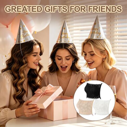 Modesty Panels for Women - V Neck Cover Up Insert Clip-On Mock Camisoles, Cleavage & Chest Cover for Low Cut Dresses (3) White, Black, Skin Color in Kuwait