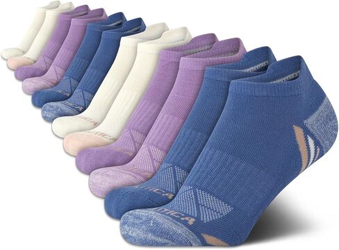 Nautica Womens Ankle Socks - 12 Pack Breathable Mesh Cushioned Low Cut Socks for Women - Gym Athletic Womens Socks (4-10) in Kuwait