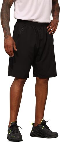 BUYJYA 3 Pack Men's Athletic Running Shorts Gym Basketball Lightweight Casual in Saudi Arabia