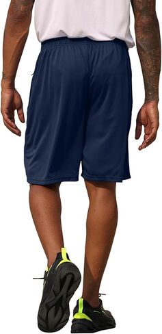 BUYJYA 3 Pack Men's Athletic Running Shorts Gym Basketball Lightweight Casual in Saudi Arabia