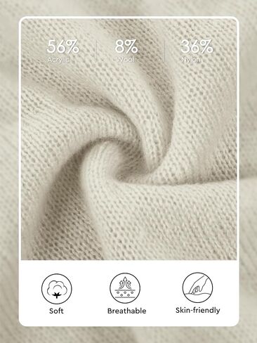 Sweater Shawl Wraps for Women Criss Cross Knit Soft Warm Bridal Shrug Bolero Crop Scarf with Sleeves for Fall Winter in Saudi Arabia