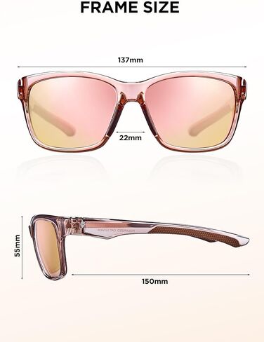 Z87 Sunglasses for Women Polarized | Safety Glasses Pickleball Fishing Running Driving Softball Baseball Construction Pink in Saudi Arabia
