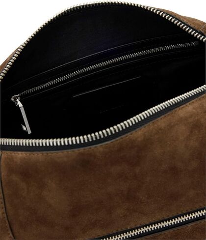 AllSaints Vega Suede Shldr Bag Fango Brown W346XD One Size in Saudi Arabia