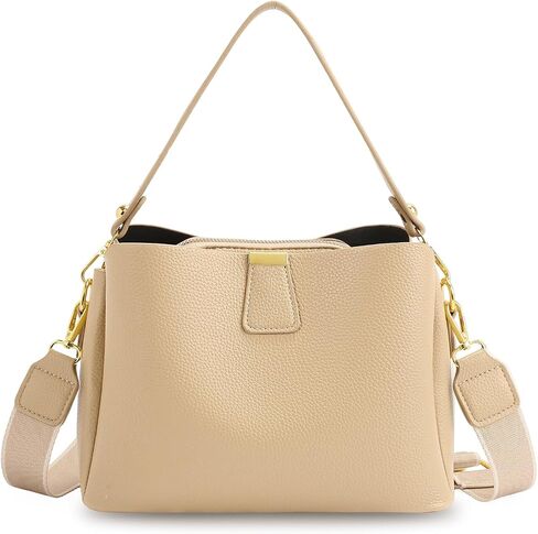 GOIACII Shoulder Handbags for Women Vegan Leather Crossbody Purses Ladies Top Handle Tote Bag with 2 Adjustable Straps in Saudi Arabia
