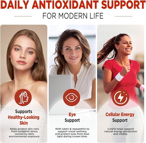 Liposomal Astaxanthin 12mg Supplements, Organic Astaxanthin Liquid with MCT Oil, Lycopene, Zeaxanthin & Ergothioneine, Antioxidant for Skin & Eye Health, Blueberry Flavor, 2 FL OZ in Saudi Arabia