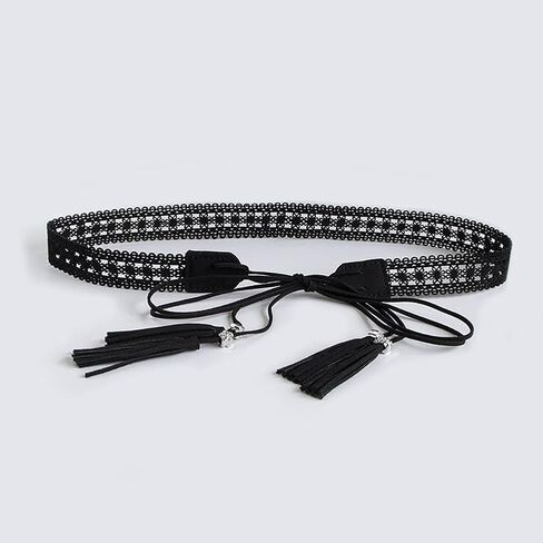 Boho Waist Belt For Women Trendy Casual Elegant Skinny Cute Tie Waist Belt For Dresses Jeans Skirts in Kuwait