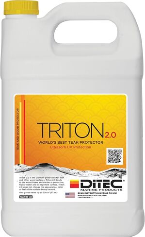 Triton 2.0 - Teak Protector | Teak Wood Protection, Teak Oil Alternative | Marine Teak Sealer and Water Repellant in Saudi Arabia