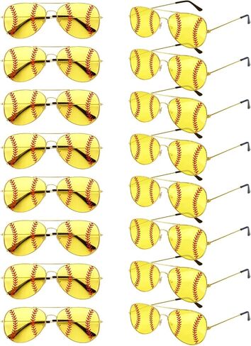 Matcheck 16/32 Pcs Softball Soccer Volleyball Party Favors Sport Glasses Team Gift Bags Stuffers for Women Men Birthday in Saudi Arabia