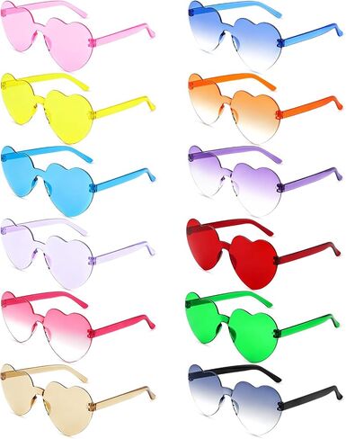 12 Pairs 4th of July Star Sunglasses, Fourth of July Accessories Red White and Blue Glasses USA 250th Anniversary Patriotic Party American Flag Favors Gift for Women Men Independence Memorial Day in Saudi Arabia