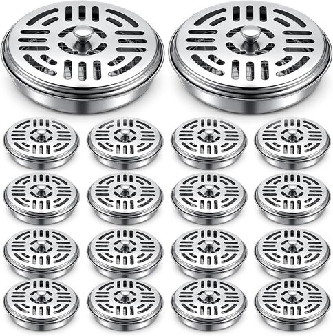 MorningRo 18 Pack Portable Mosquito Incense Coil Holders Mosquito Incense Box Sandalwood Holder with Handle for Home Outdoor Office Camping in Kuwait