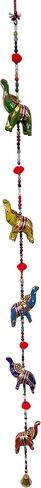 Indian Traditional Five Elephant Hanging Layer Door Hanging, Wall Hanging, Decorative Hanging Layer in Saudi Arabia