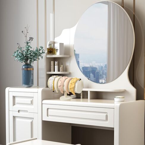 Headband Holder Organizer Tower, Soft Velvet Hairband Stand Display, Hair Hoop Accessories Storage for Home Bedroom or Store Shop Selling (Beige, T-Bar) in Saudi Arabia