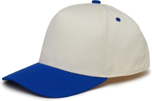 قبعة Snapback كلاسيكية بلونين - أزرق/بيج in Kuwait