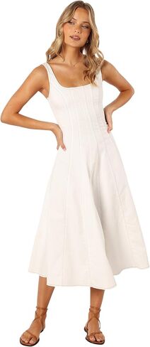 Petal & Pup Women's UNA Midi Dress in Kuwait