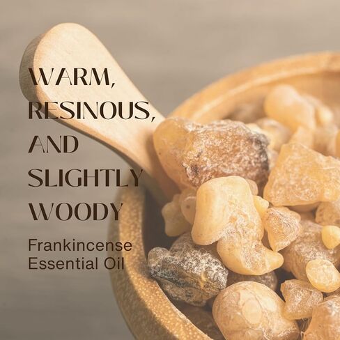 Pure Frankincense Essential Oil (1.01fl oz/30ml) – Natural Oil for Diffusers, Aroma, Soap & Candle Making & Home Fragrance in Kuwait