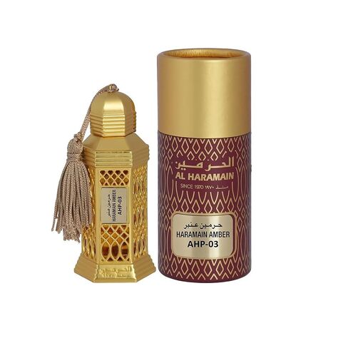 Amber by Al Haramain for Men - 0.4 oz Parfum Oil (Mini) in Kuwait