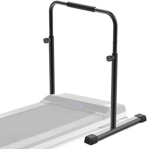 Adjustable Walking Pad Handle only, 19.7 inch Wide, 44 inch Max Height, Black in Kuwait