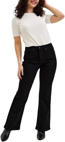 Judy Blue High Waist Tummy Control Classic Black Bootcut Jeans - Petite 29" Inseam in Kuwait