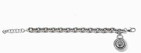 Brighton Ferrara Disc Silver Bracelet STYLE JF8780, Regular in Saudi Arabia