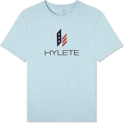 HYLETE Stacked Nation HY-Blend Crew Tee in Saudi Arabia