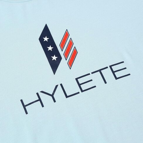 HYLETE Stacked Nation HY-Blend Crew Tee in Kuwait