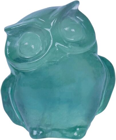 2 Inch Owl Figurine Handcrafted,Flame Stone Healing Crystal Animal Sculpture,Home Decor Unique Gift for Collectors,Crystal Artwork Nature Lovers Birthday Anniversary Present Spiritual Gift in Saudi Arabia