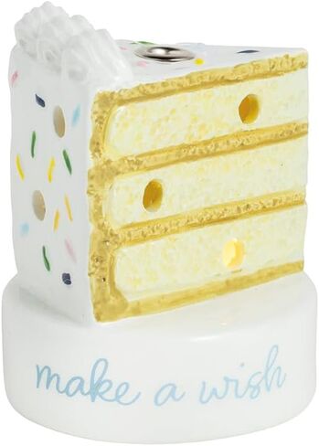 Mud Pie Ceramic Cake Candle Holder LED Sitter in Kuwait