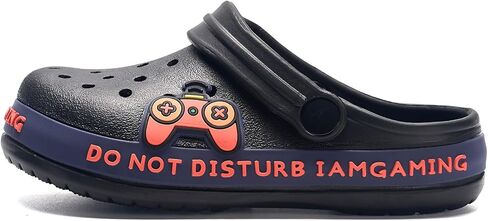 Gaming Clogs Gamer Gifts for Boys Gaming Shoes Gaming Accessorries Garden Shoes Toddler Slides Sandals Children Water Shower Slippers in Kuwait
