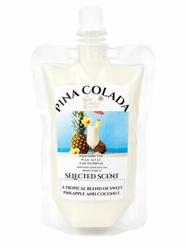 Pina Colada Squeezable Wax Melts Selected Scent-4 Ounces in Saudi Arabia