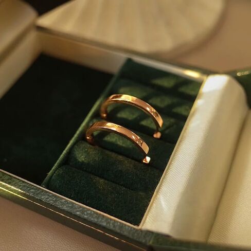 14K Gold Hoop Earrings for Women, Lightweight Classic Square Tube Hoops in 20mm/30mm/40mm, Hypoallergenic Everyday Gold Earrings in Kuwait