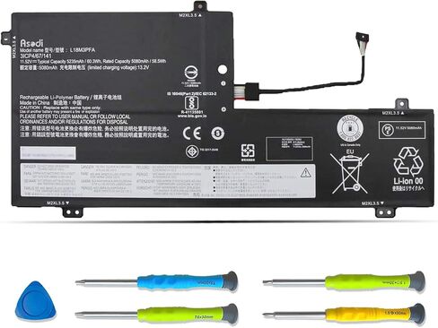 بطارية كمبيوتر محمول ASODI L17M3PG1 متوافقة مع سلسلة Legion Y530-15ICH Y545-PG0 Y540-17IRH Y540-15IRH Y7000P Y7000 Y7000-2019-PG L17C3PG1 L17L3PG1 L17M3PG2 L17C3PG2 11.34 فولت 52.5 واط ساعي 4630 مللي أمبير in Kuwait